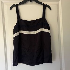 Piazza Sempione Navy Striped Tank!